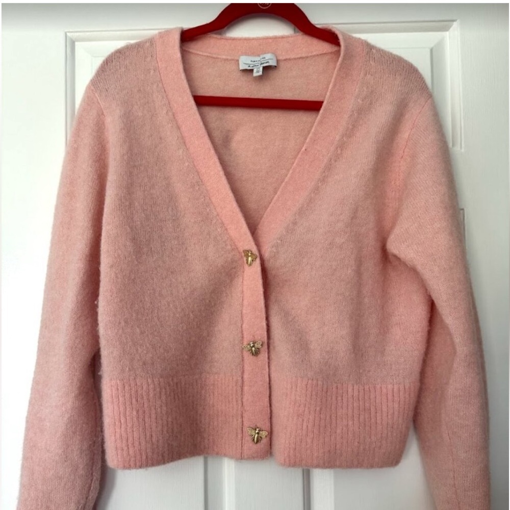 & Other Stories Pink Bee Sweater - Picture 2 of 5